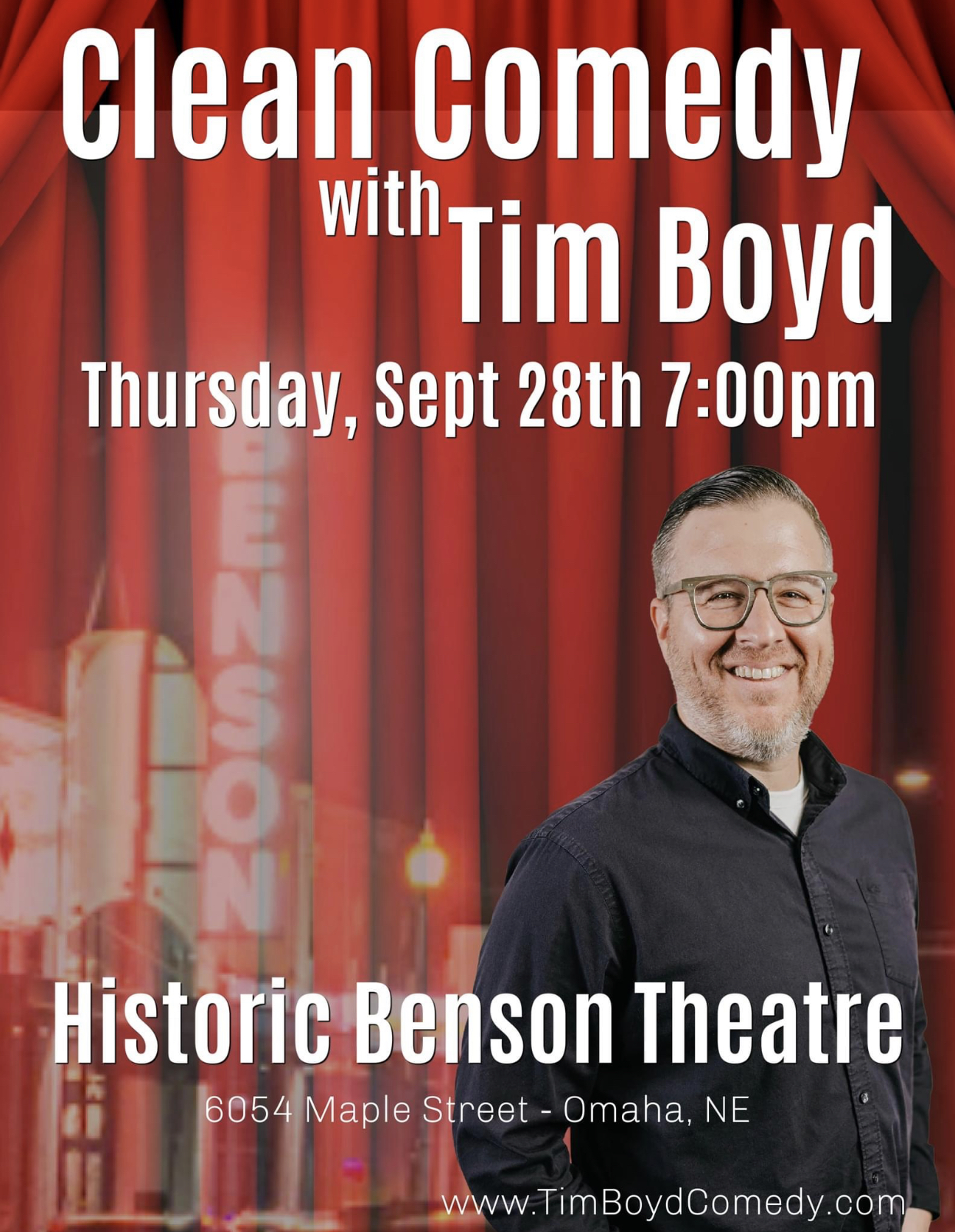 Clean Comedy with Tim Boyd
