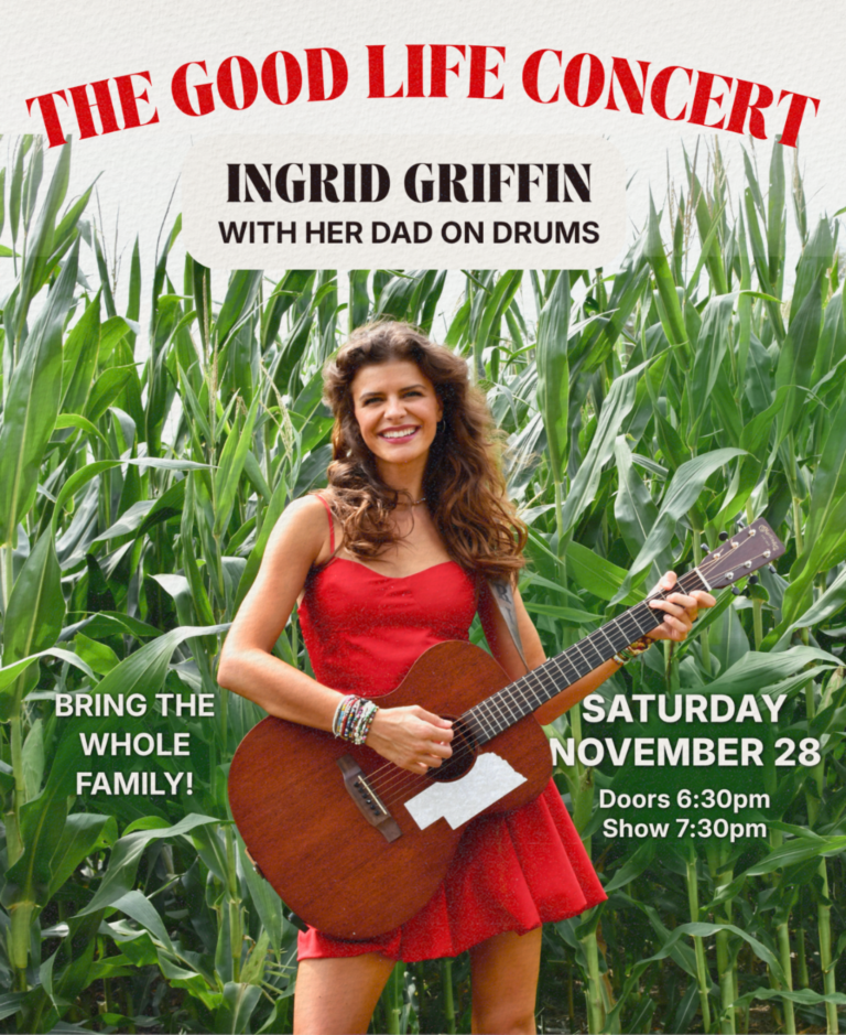 The Good Life Concert Poster Ingrid Griffin